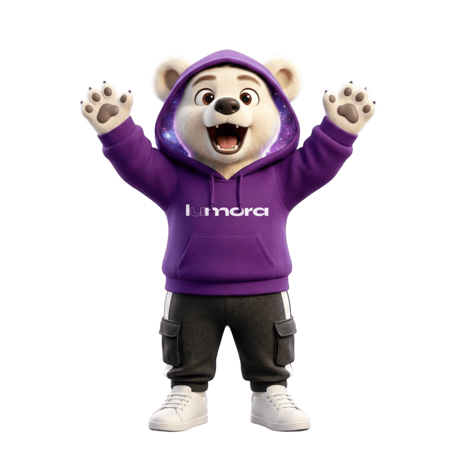 Lumi the Lumora mascot