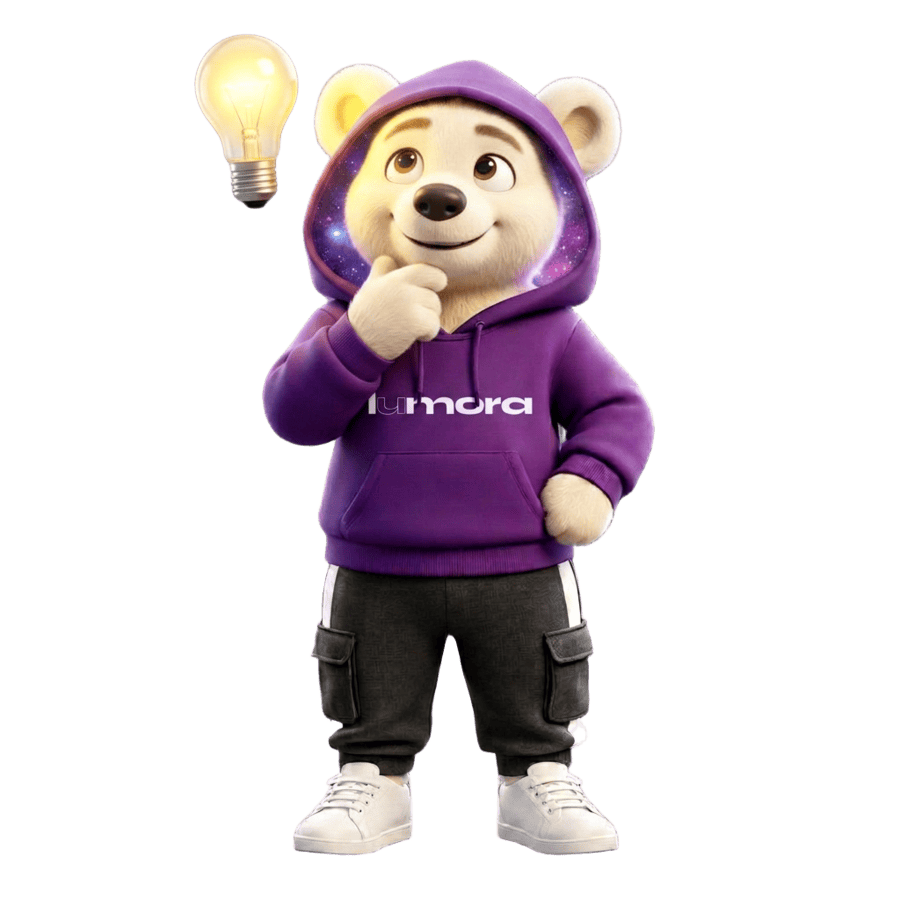 Lumi the Lumora mascot