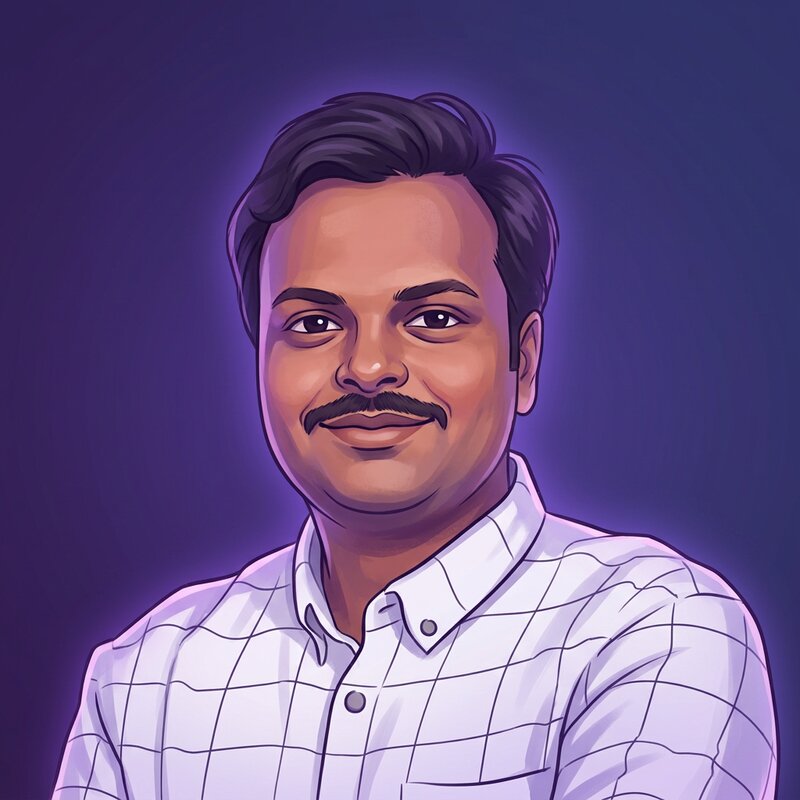 Portrait of Sathya Tammana, Co-founder of Lumora